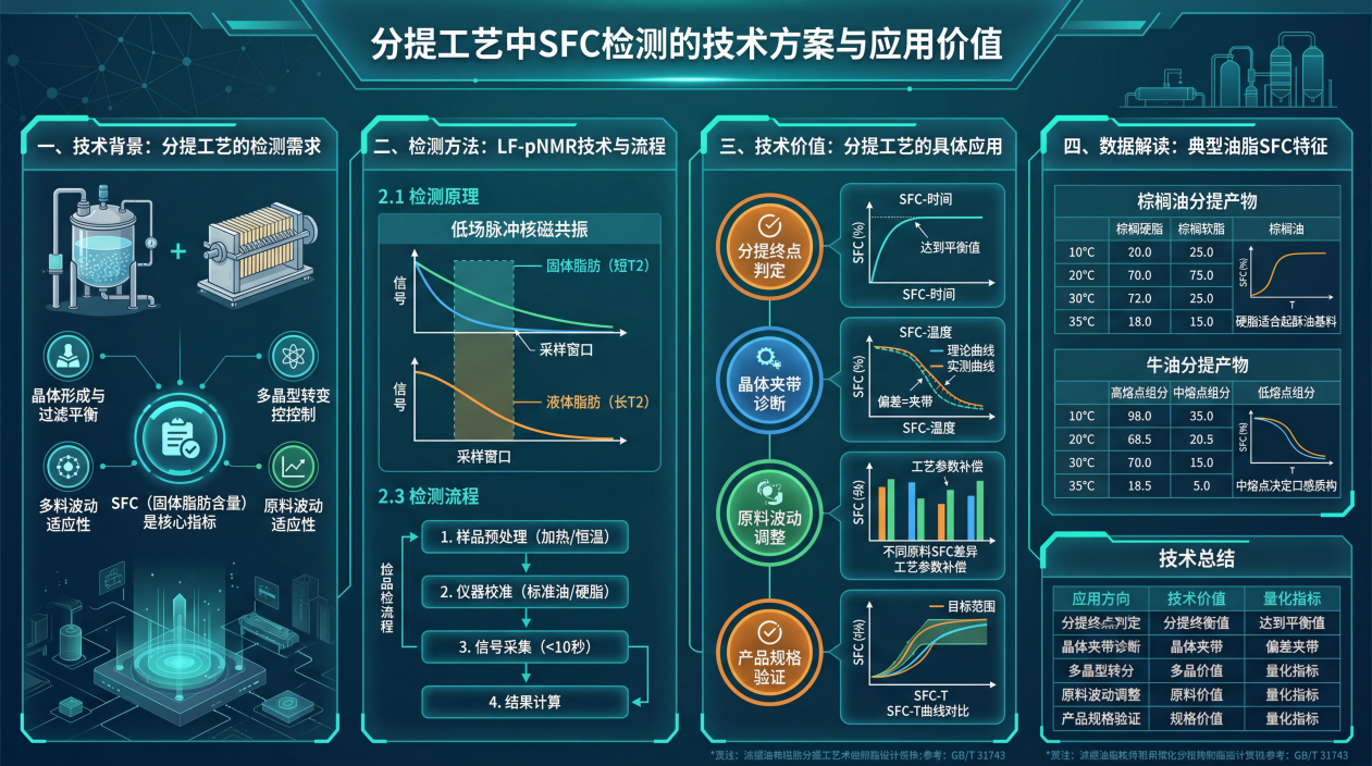 油脂分提工艺中SFC检测的技术方案与应用价值